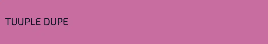 TUUPLE DUPE
